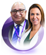 Letícia Bezinelli e Fernando Bustamante